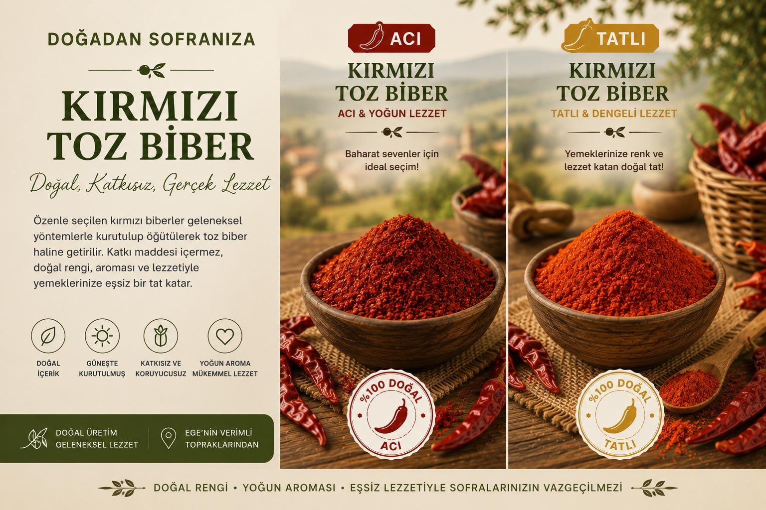 Kırmızı Toz Biber